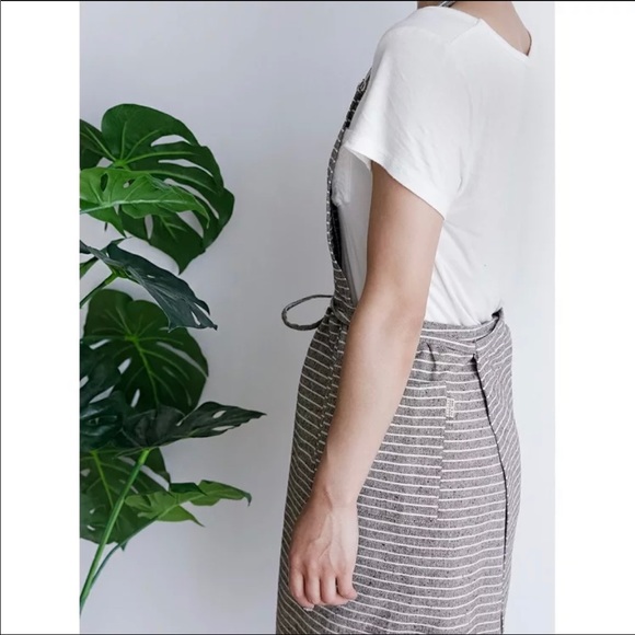 NWT Cotton Aprons Gift Ideas+A thicker Denim feel Fabric+Brushed Ruby/Gray/Blue - Picture 7 of 8